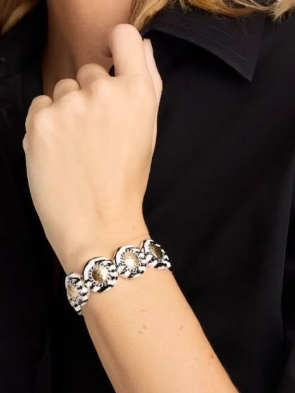 NWT CHICO'S Wild Side Cab Stretch Bracelet.